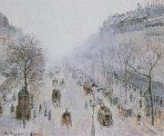 Camille Pissarro boulevard montmartre china oil painting reproduction